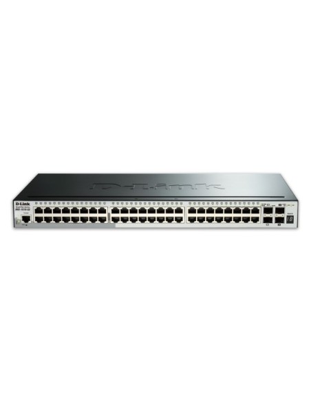 D-Link DGS-1510-52X switch Gestionado L3 Gigabit Ethernet (10 100 1000) 1U Negro D-Link DGS-1510-52X switch Gestionado L3 Gigabit Ethernet (10 100 1000) 1U Negro
