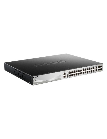 D-Link DGS-3130-30PS E switch Gestionado L3 Gigabit Ethernet (10 100 1000) Energía sobre Ethernet (PoE) Gris D-Link DGS-3130-30PS E switch Gestionado L3 Gigabit Ethernet (10 100 1000) Energía sobre Ethernet (PoE) Gris