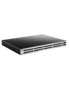 D-Link DGS-3130-54S Gestionado L3 Negro, Gris