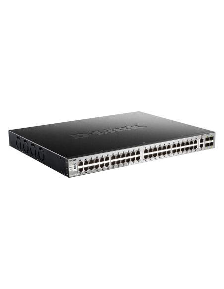 D-Link DGS-3130-54PS E switch Gestionado L3 Gigabit Ethernet (10 100 1000) Energía sobre Ethernet (PoE) Gris D-Link DGS-3130-54PS E switch Gestionado L3 Gigabit Ethernet (10 100 1000) Energía sobre Ethernet (PoE) Gris