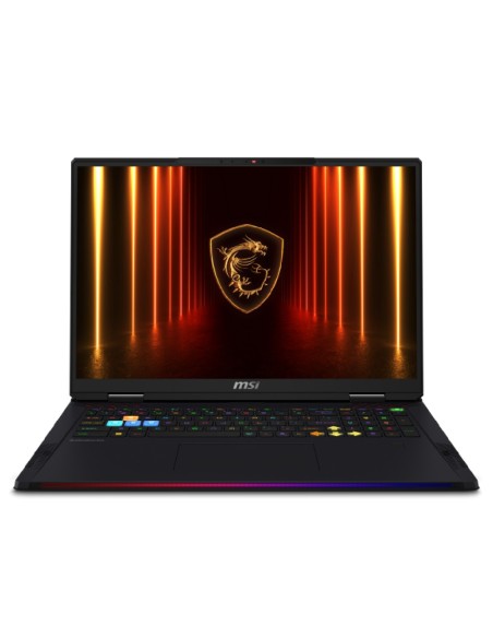 MSI Raider A2XWIG-252ES Intel Core Ultra 9 285HX Portátil 45,7 cm (18") UHD+ 32 GB DDR5-SDRAM 1 TB SSD NVIDIA GeForce RTX 5080