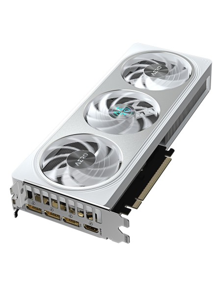 GIGABYTE GeForce RTX 5060 AERO OC 8G Tarjeta Gráfica - 8GB GDDR7, 128bit, PCI-E 5.0, 2595 MHz Frecuencia del núcleo, 3 x GIGABYTE GeForce RTX 5060 AERO OC 8G Tarjeta Gráfica - 8GB GDDR7, 128bit, PCI-E 5.0, 2595 MHz Frecuencia del núcleo, 3 x