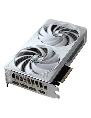 GIGABYTE GeForce RTX 5060 Ti EAGLE OC ICE 8G Tarjeta Gráfica – 8 GB GDDR7, 128 bits, PCI-E 5.0, 2617 MHz Frecuencia del núcleo,