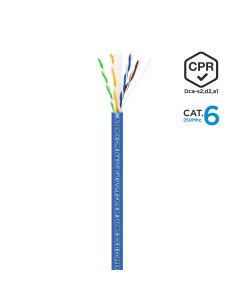 AISENS Cable de Red RJ45 LSZH CPR Dca CAT.6 UTP AWG24, Azul, 305 m 2