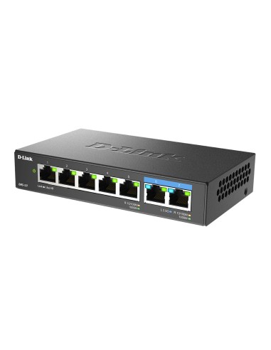 D-Link DMS-107 E switch No administrado Gigabit Ethernet (10 100 1000) Negro