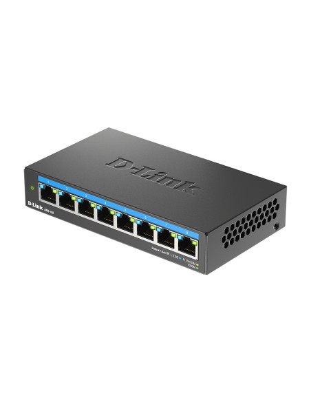 D-Link DMS-108 No administrado L2 2.5G Ethernet (100 1000 2500) Negro D-Link DMS-108 No administrado L2 2.5G Ethernet (100 1000 2500) Negro