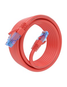 AISENS Cable De Red Latiguillo RJ45 Cat.6 UTP AWG26 CCA, Rojo, 4.0 m 2