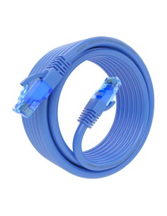 AISENS Cable De Red Latiguillo RJ45 Cat.6 UTP AWG26 CCA, Azul, 5.0 m 2