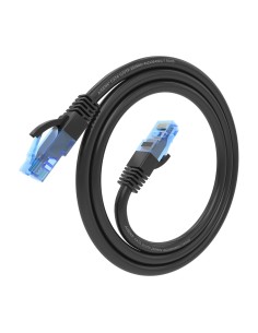 AISENS Cable De Red Latiguillo RJ45 Cat.6 UTP AWG26 CCA, Negro, 0.75 m 2