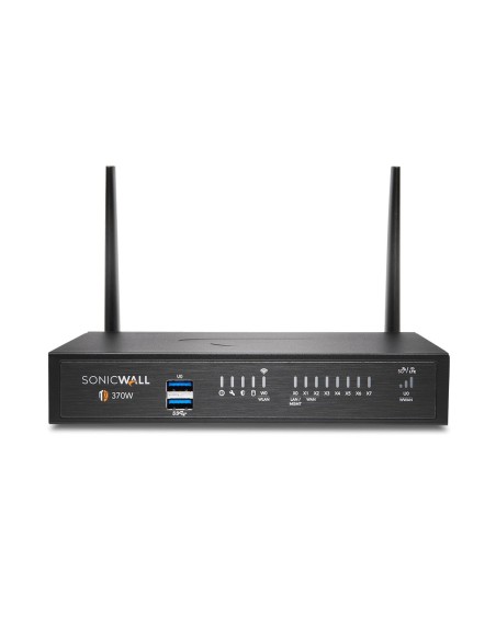 SonicWall TZ370W cortafuegos (hardware) 3 Gbit s SonicWall TZ370W cortafuegos (hardware) 3 Gbit s