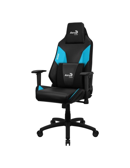 Aerocool ADMIRALBB Silla Gaming Profesional, Cojines Acolchados, Tecnología Air, Negro Azul Aerocool ADMIRALBB Silla Gaming Profesional, Cojines Acolchados, Tecnología Air, Negro Azul