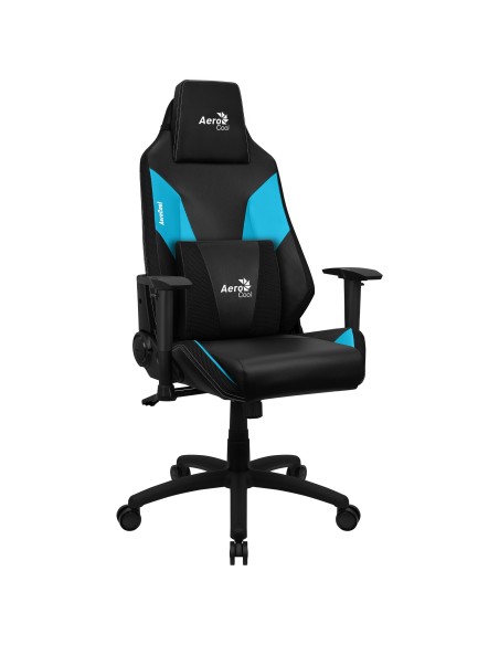 Aerocool ADMIRALBB Silla Gaming Profesional, Cojines Acolchados, Tecnología Air, Negro Azul Aerocool ADMIRALBB Silla Gaming Profesional, Cojines Acolchados, Tecnología Air, Negro Azul