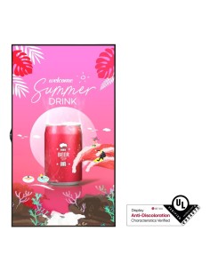 LG 55XS4P pantalla de señalización Pantalla plana para señalización digital 139,7 cm (55") LED 4000 cd   m² Full HD Negro WebOS