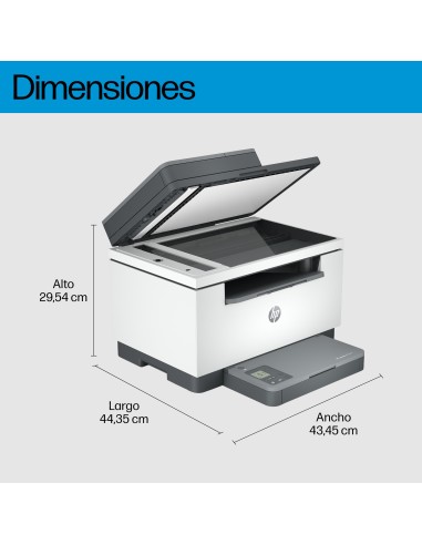 HP LaserJet M234sdn Multifunction Blanco y negro Impresora, Solo Ethernet Fotocopiadora, escáner
