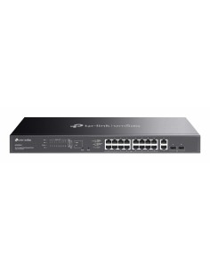 TP-Link Omada ES220GMP switch Gestionado L2 Gigabit Ethernet (10 100 1000) Energía sobre Ethernet (PoE) Negro