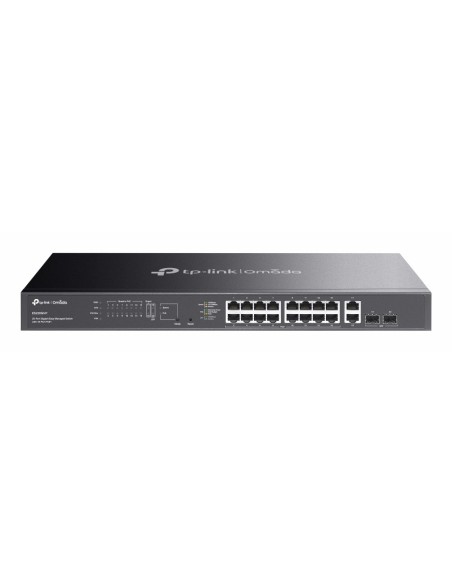 TP-Link Omada ES220GMP switch Gestionado L2 Gigabit Ethernet (10 100 1000) Energía sobre Ethernet (PoE) Negro