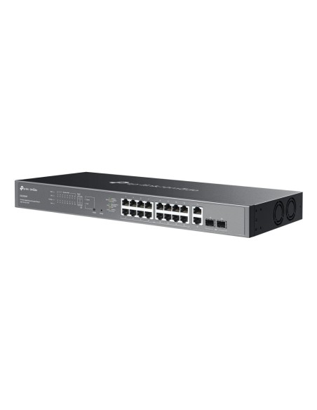 TP-Link Omada ES220GMP switch Gestionado L2 Gigabit Ethernet (10 100 1000) Energía sobre Ethernet (PoE) Negro