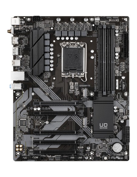 GIGABYTE B760 DS3H AX DDR4 Placa Base - Compatible con procesadores Intel Core de 14ª generación, VRM digital de 8+2+1 fases, GIGABYTE B760 DS3H AX DDR4 Placa Base - Compatible con procesadores Intel Core de 14ª generación, VRM digital de 8+2+1 fases,