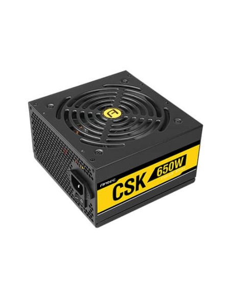 Antec CSK650 unidad de fuente de alimentación 650 W 20+4 pin ATX ATX Negro Antec CSK650 unidad de fuente de alimentación 650 W 20+4 pin ATX ATX Negro