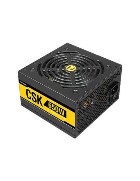 Antec CSK650 unidad de fuente de alimentación 650 W 20+4 pin ATX ATX Negro Antec CSK650 unidad de fuente de alimentación 650 W 20+4 pin ATX ATX Negro