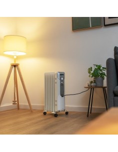 Cecotec 05880 calefactor eléctrico Interior Blanco 1500 W Radiador de aceite eléctrico 2