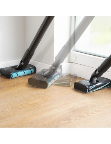 Cecotec 08399 aspiradora de pie y escoba eléctrica Aspiradora escoba 2 en 1 Batería Secar Sin bolsa 210 W Negro 2,5 Ah