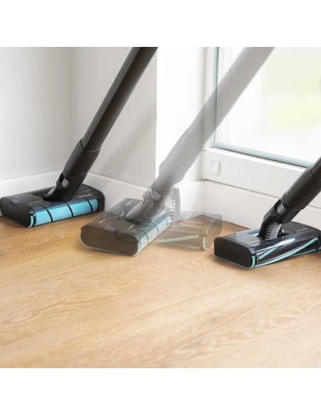 Cecotec 08399 aspiradora de pie y escoba eléctrica Aspiradora escoba 2 en 1 Batería Secar Sin bolsa 210 W Negro 2,5 Ah