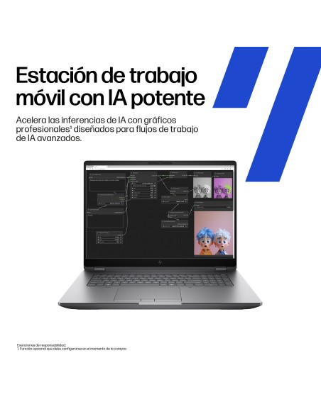 HP ZBook Fury G1i 18 inch Mobile Workstation PC Wolf Pro Security Edition - Data Science Intel Core Ultra 9 285HX 45,7 cm (18")