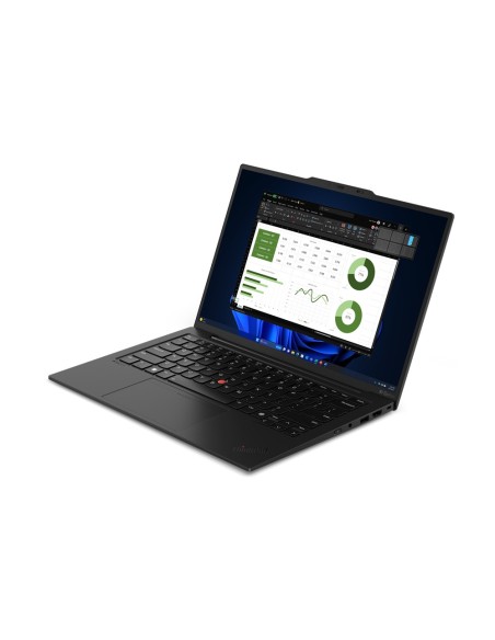 Lenovo ThinkPad X1 Carbon Gen 12 Intel Core Ultra 7 155U Portátil 35,6 cm (14") WUXGA 16 GB LPDDR5x-SDRAM 512 GB SSD Wi-Fi 6E Lenovo ThinkPad X1 Carbon Gen 12 Intel Core Ultra 7 155U Portátil 35,6 cm (14") WUXGA 16 GB LPDDR5x-SDRAM 512 GB SSD Wi-Fi 6E