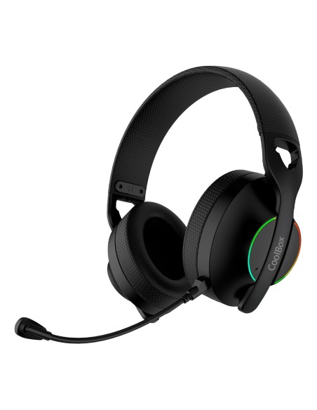 CoolBox GAMING AURICULARES CON MICRO WB01 RF+BT+3.5 NEGRO PC CONSOLAS CoolBox GAMING AURICULARES CON MICRO WB01 RF+BT+3.5 NEGRO PC CONSOLAS