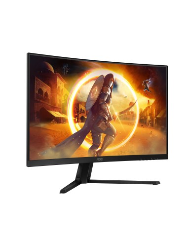 AOC G4 CQ32G4VE pantalla para PC 80 cm (31.5") 2560 x 1440 Pixeles Quad HD LCD Negro, Gris