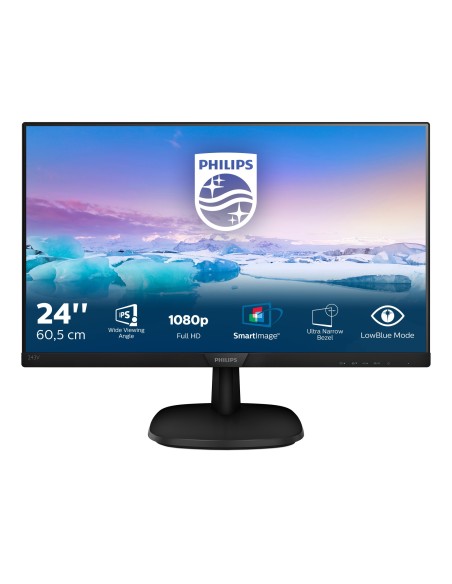 Philips V Line Monitor LCD Full HD 243V7QJABF 00 Philips V Line Monitor LCD Full HD 243V7QJABF 00