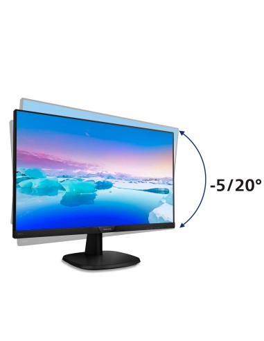 Philips V Line Monitor LCD Full HD 243V7QJABF 00