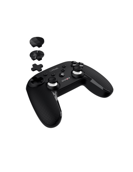 Trust GXT 542 MUTA Negro Bluetooth RF USB Palanca de mando Analógico Digital Android, Nintendo Switch, PC, PC Tableta, iOS
