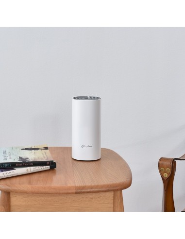 TP-Link Deco E4 (2-pack) Doble banda (2,4 GHz   5 GHz) Wi-Fi 5 (802.11ac) Blanco, Gris Interno