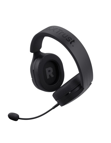 Trust GXT 491 Fayzo Auriculares Inalámbrico y alámbrico Diadema Juego USB Tipo C Bluetooth Negro