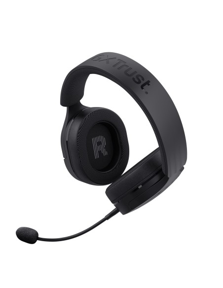 Trust GXT 491 Fayzo Auriculares Inalámbrico y alámbrico Diadema Juego USB Tipo C Bluetooth Negro