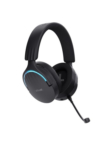 Trust GXT 491 Fayzo Auriculares Inalámbrico y alámbrico Diadema Juego USB Tipo C Bluetooth Negro
