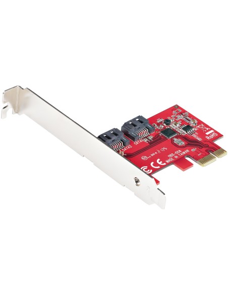 StarTech.com Tarjeta PCIe SATA - Tarjeta PCI Express Controladora de 2 Puertos SATA de 6Gbps - de Perfil Completo o Bajo - StarTech.com Tarjeta PCIe SATA - Tarjeta PCI Express Controladora de 2 Puertos SATA de 6Gbps - de Perfil Completo o Bajo -