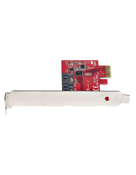 StarTech.com Tarjeta PCIe SATA - Tarjeta PCI Express Controladora de 2 Puertos SATA de 6Gbps - de Perfil Completo o Bajo - StarTech.com Tarjeta PCIe SATA - Tarjeta PCI Express Controladora de 2 Puertos SATA de 6Gbps - de Perfil Completo o Bajo -