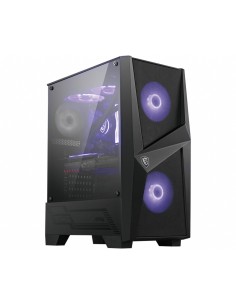 MSI MAG Forge 100M Midi Tower Negro, Transparente