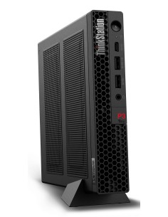 Lenovo ThinkStation P3 Tiny Intel® Core™ i7 i7-14700T 32 GB DDR5-SDRAM 1 TB SSD NVIDIA T1000 Windows 11 Pro Mini PC Puesto de 2