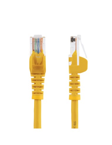 StarTech.com Cable de Red de 10m Amarillo Cat5e Ethernet RJ45 sin Enganches