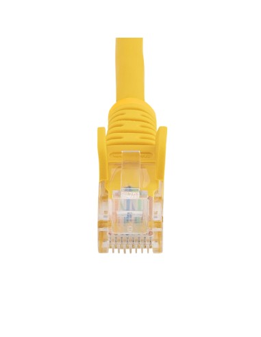 StarTech.com Cable de Red de 10m Amarillo Cat5e Ethernet RJ45 sin Enganches