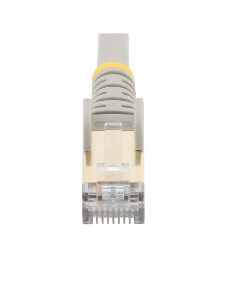 StarTech.com Cable 5m Ethernet CAT6a - Cable de Red de 10 Gigabits Blindado Snagless RJ45 PoE de 100W - Latiguillo STP de 10GbE