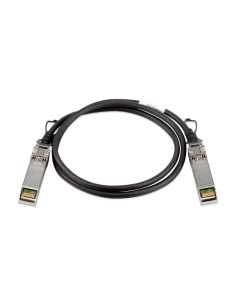 D-Link DEM-CB100S Cable de fibra óptica e InfiniBand 1 m SFP+ Negro