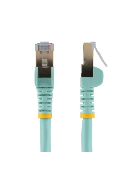 StarTech.com Cable de 7m de Red Ethernet CAT6a Aqua RJ45 STP