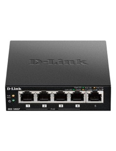 D-Link DGS-1005P E switch No administrado Gigabit Ethernet (10 100 1000) Energía sobre Ethernet (PoE) Negro