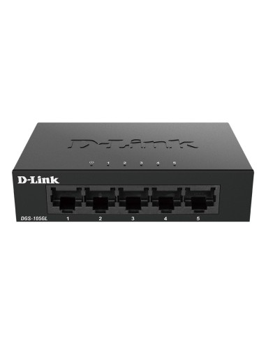 D-Link DGS-105GL E switch No administrado Gigabit Ethernet (10 100 1000) Negro