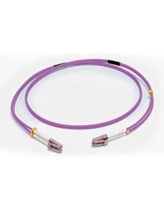 C2G CABLE DE FIBRA LC LC OM4 LSZH DE 1 M - VIOLETA